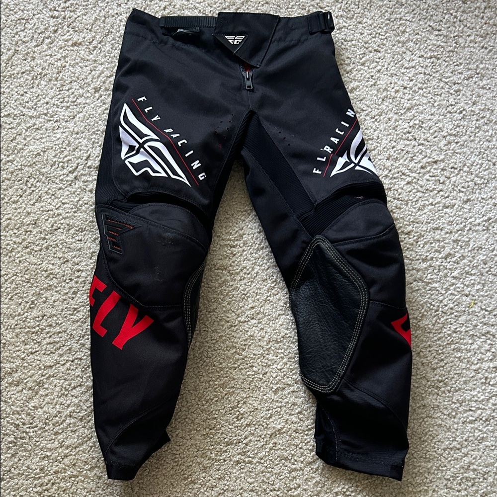 Youth fly racing moto pant size 22